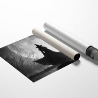 Ancient Spell Under Foggy Branches