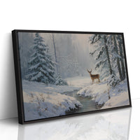 Winter Brook Calls Lone Stag