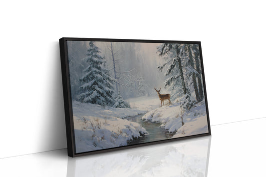 Winter Brook Calls Lone Stag