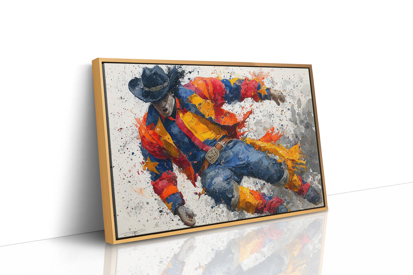 Rodeo Rider in Motion