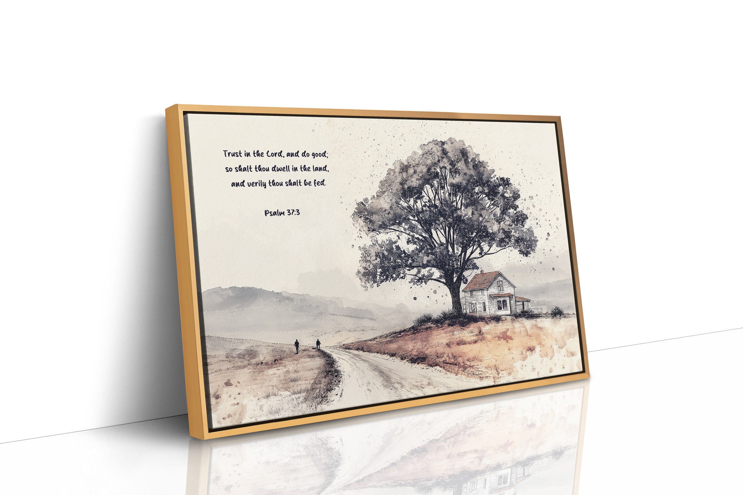 Psalm 37:3 Homestead Scripture Art