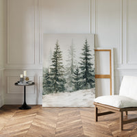 The Forest Breathes in White