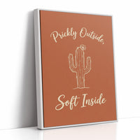 Prickly Outside Soft Inside