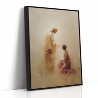 Sacred Moment On Wooden Table