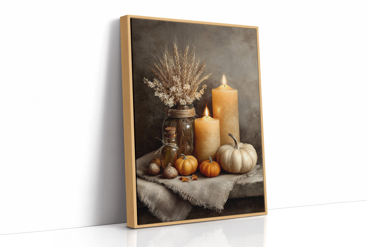 Neutral Harvest: Even the Candles Are Beige