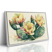 Prickly Pear in Golden Bloom