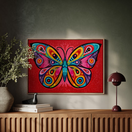 Colors Take Wing In Midnight Fire