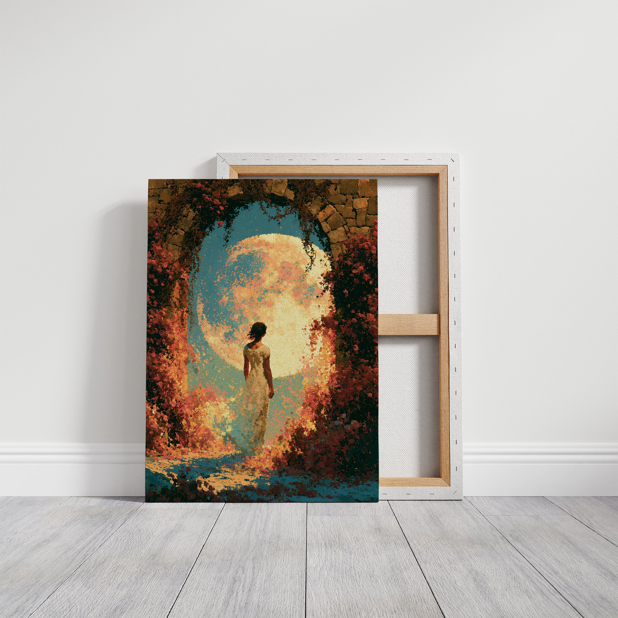 Threshold of Falling Light