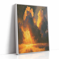 Sky Ablaze at Dusk