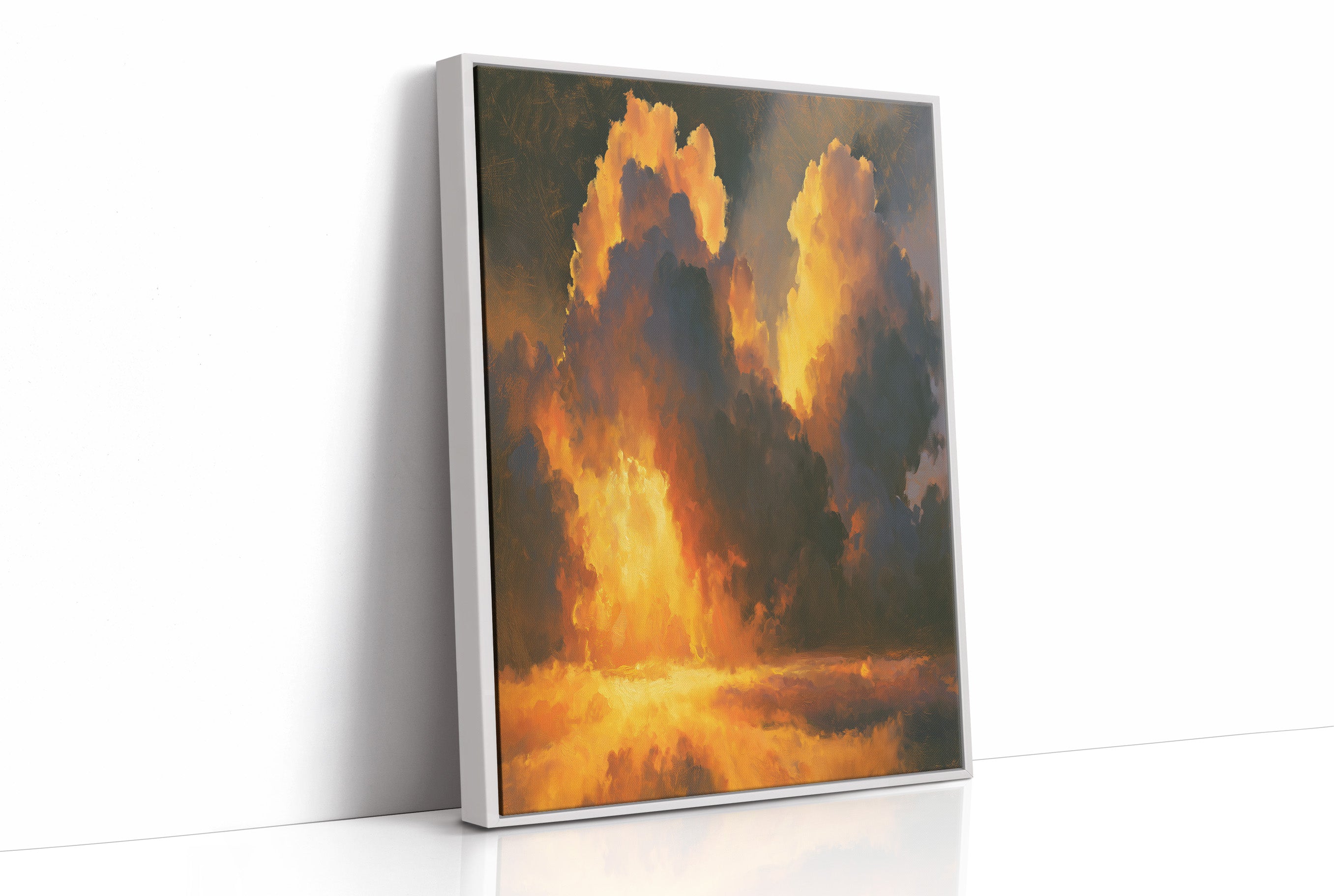 Sky Ablaze at Dusk