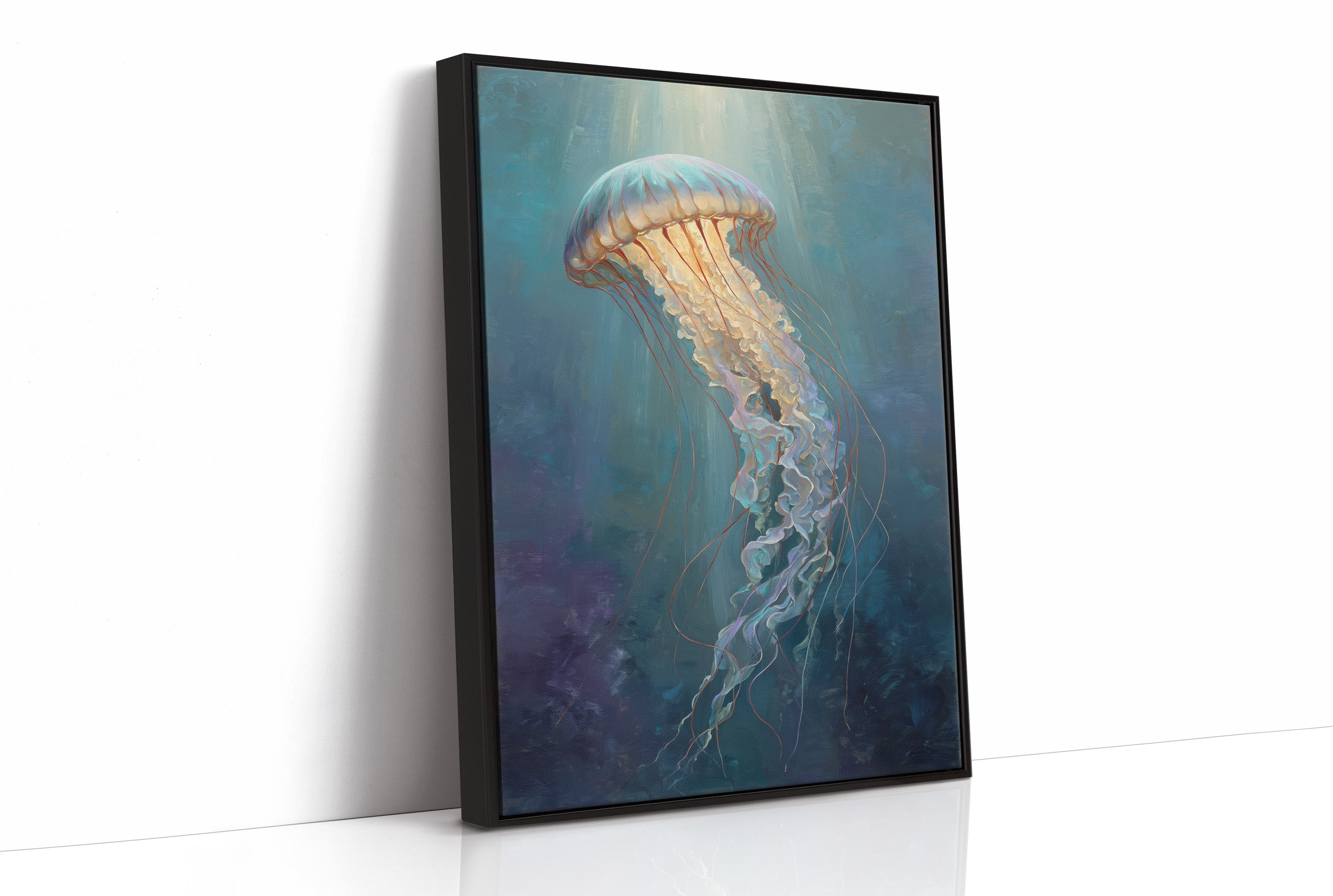 Luminous Dancer Of Ocean Depths