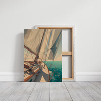 Sailboat Dreams In Afternoon Sun