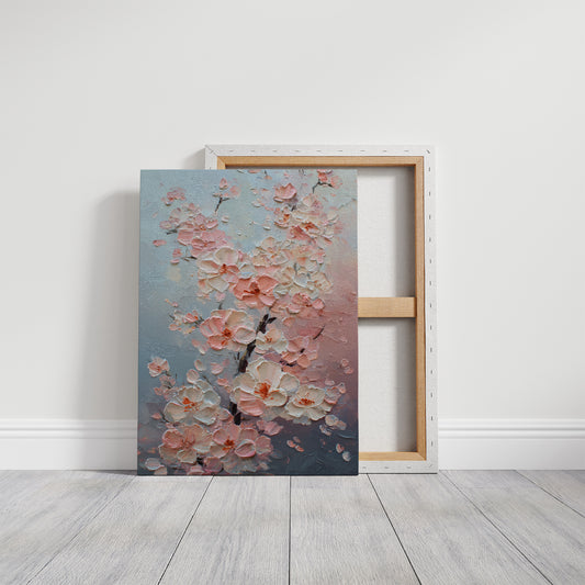 Blush Petals Dance In Spring