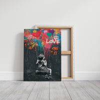 Swing Set Street Art Collage