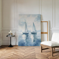 Sails Dance Upon Tranquil Waters