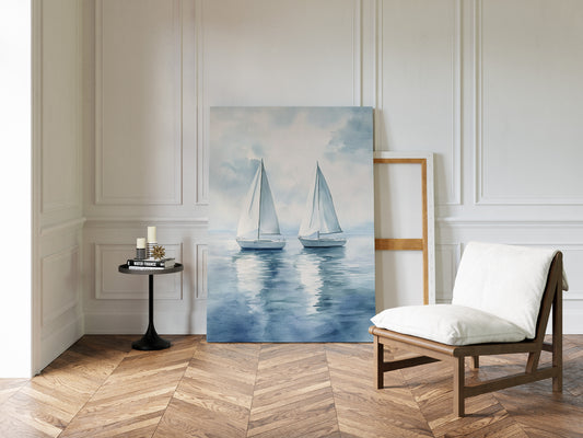 Sails Dance Upon Tranquil Waters