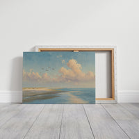 Birds Soar Above Coastal Reverie