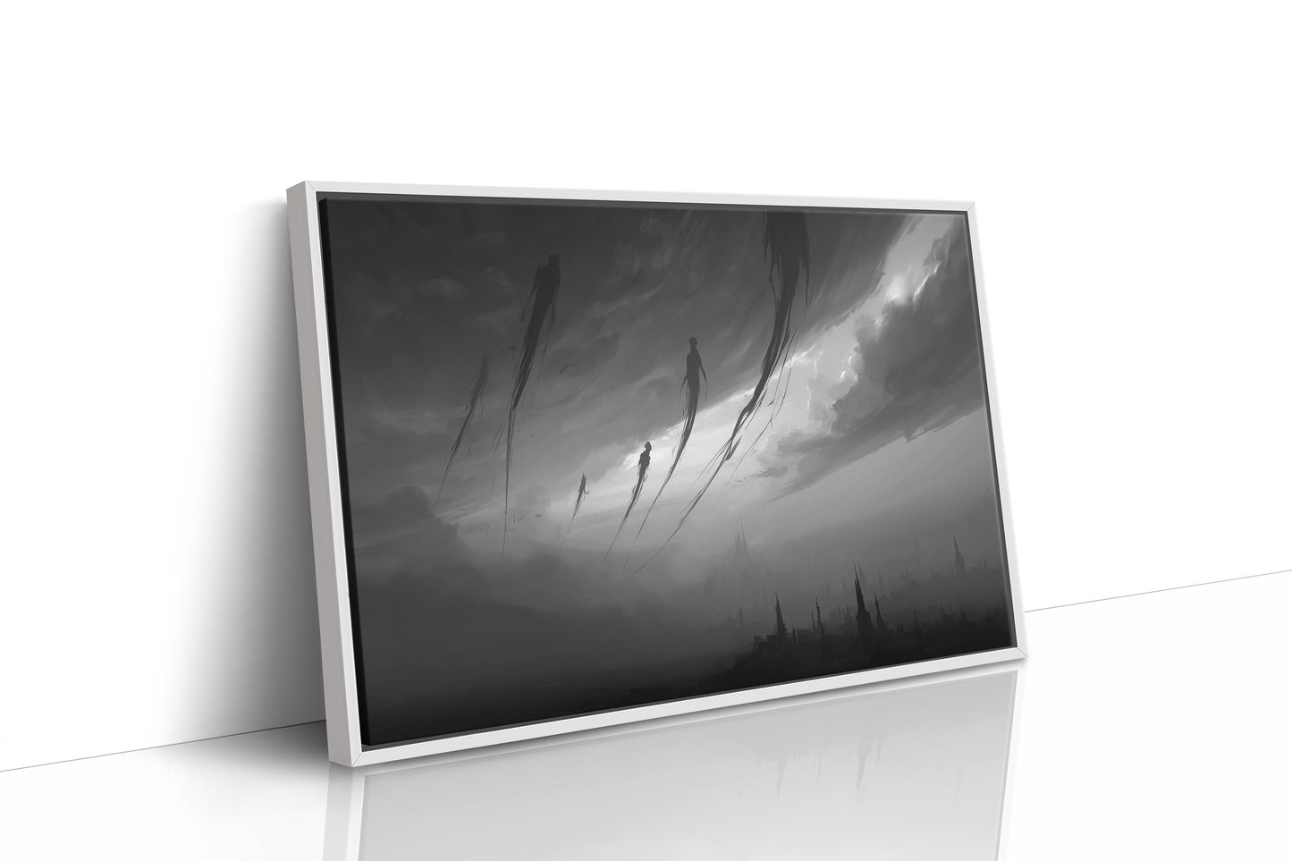 Giants Arrive Through Clouded Skies