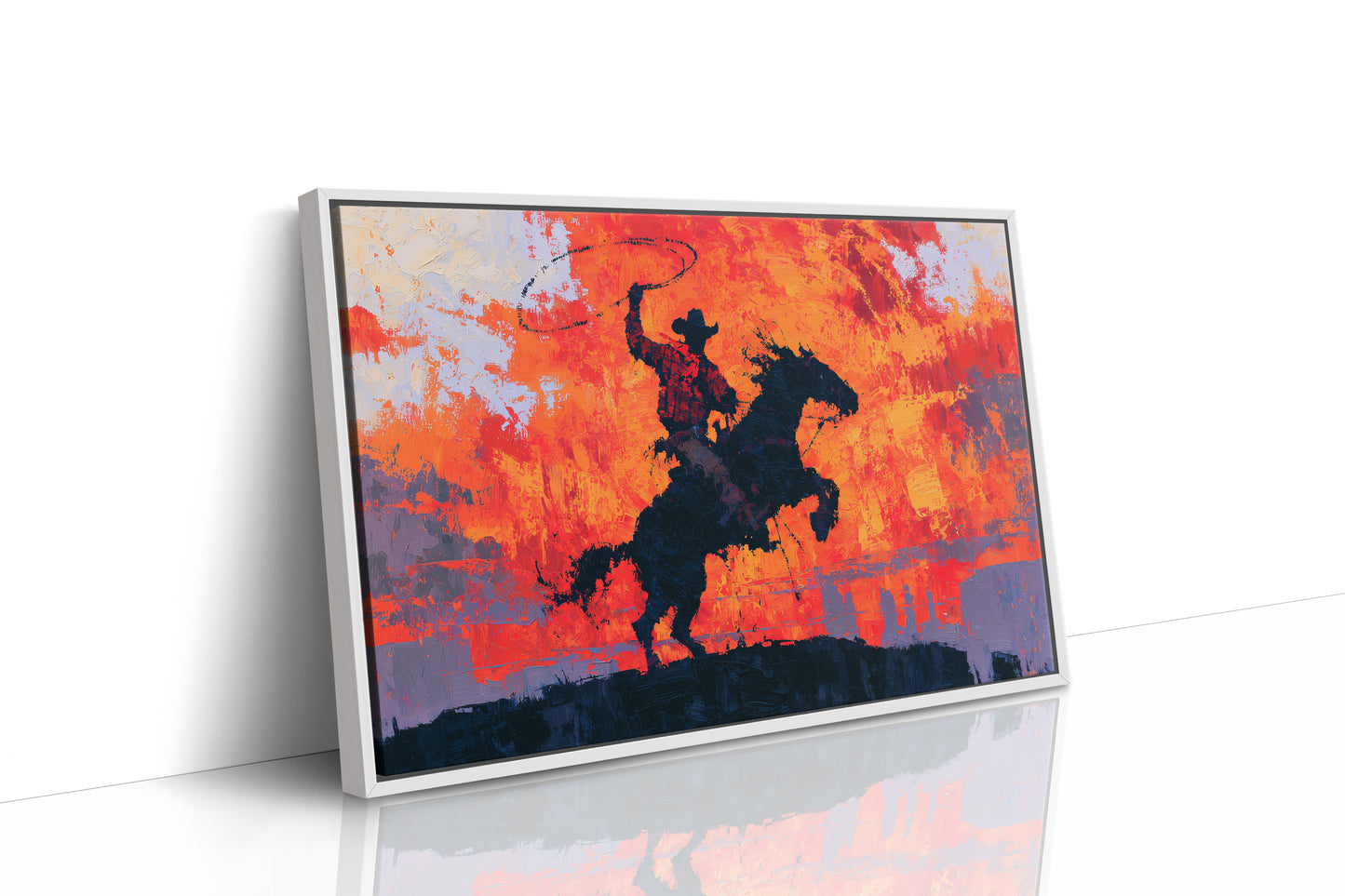 Cowboy at Sundown, Lasso High