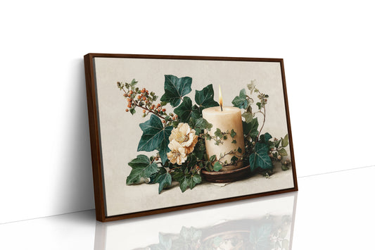 Candlelight Wrapped in Ivy