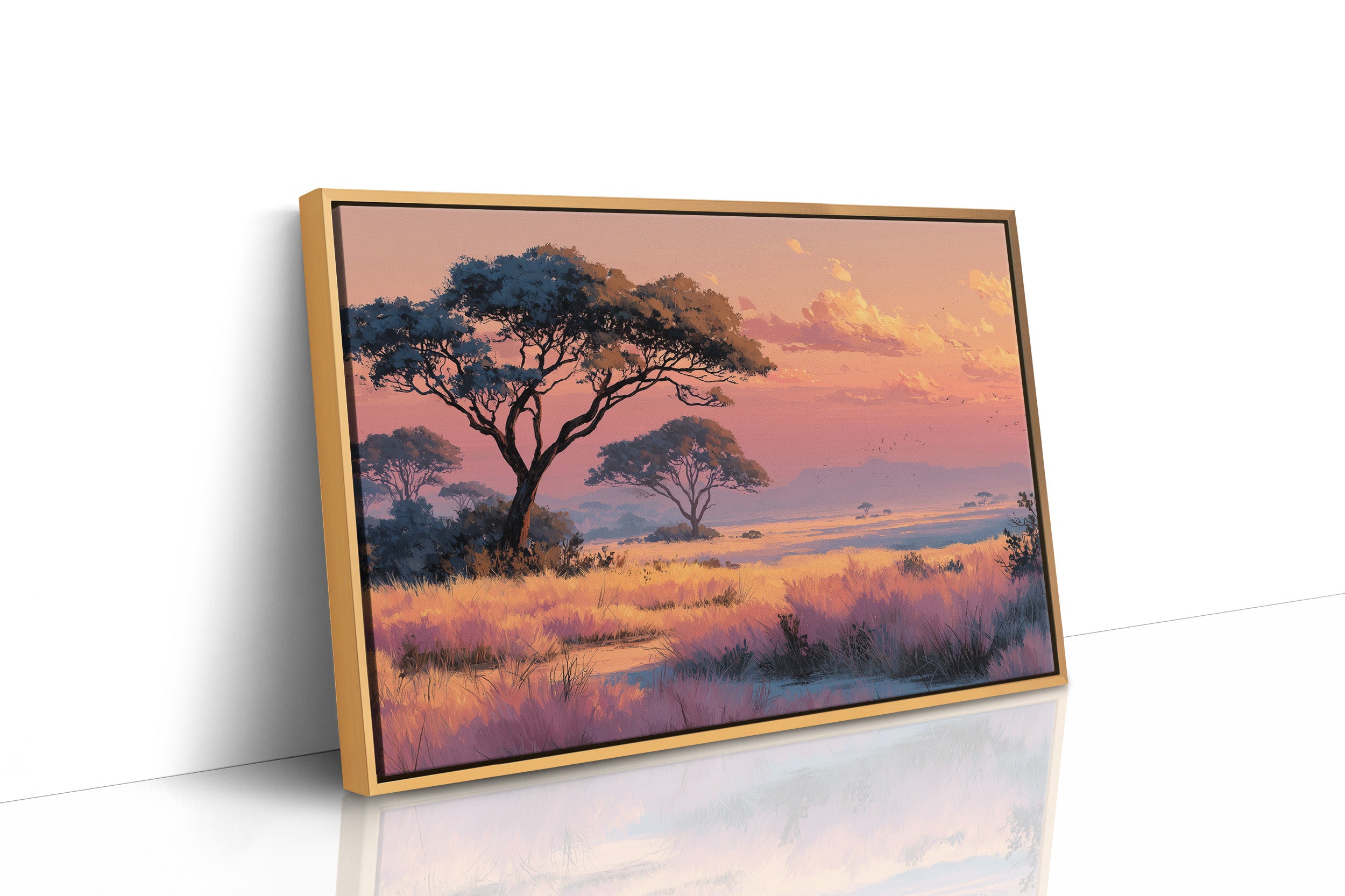 Savanna at Golden Dusk