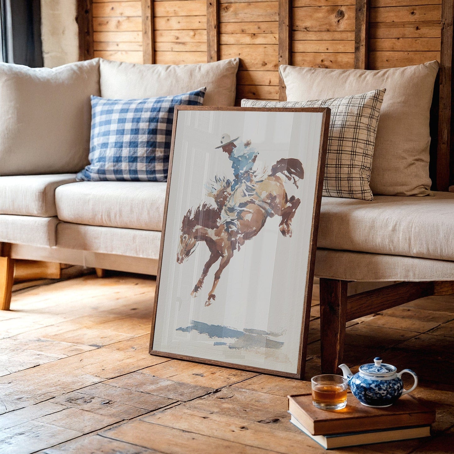 Bronc Tales Dance Through Sky