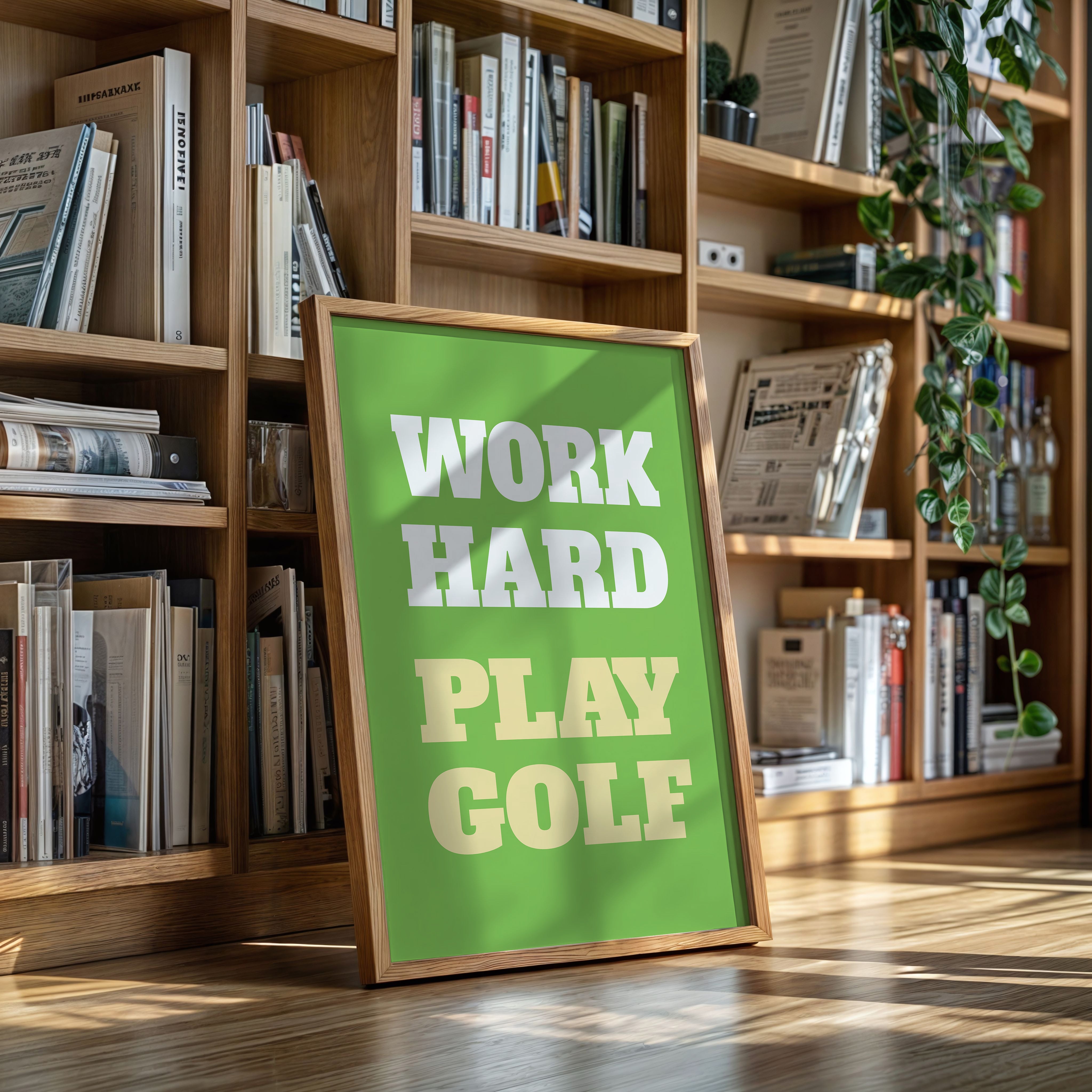 Life Balances On Green Fairways