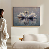 Hearts Entwined Upon Still Waters