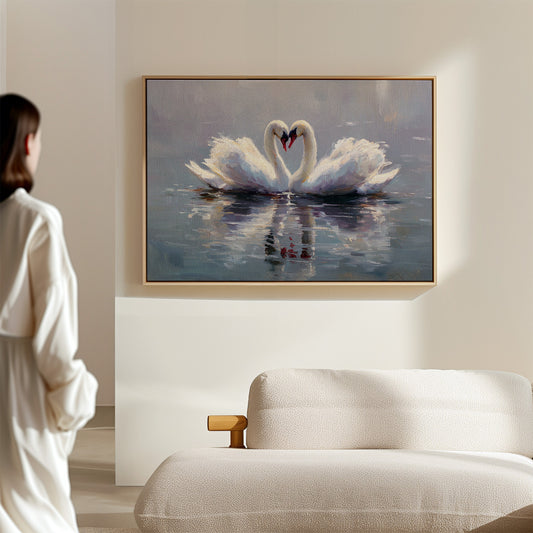 Hearts Entwined Upon Still Waters