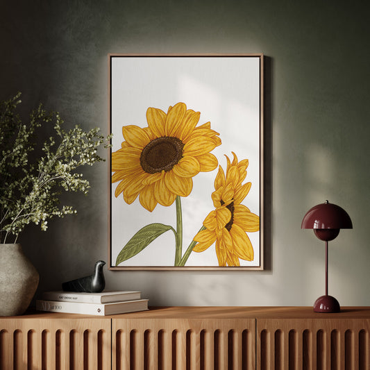 Golden Petals Greet Morning Sun