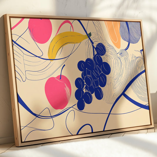 Summer Fruits Dance In Cream Light