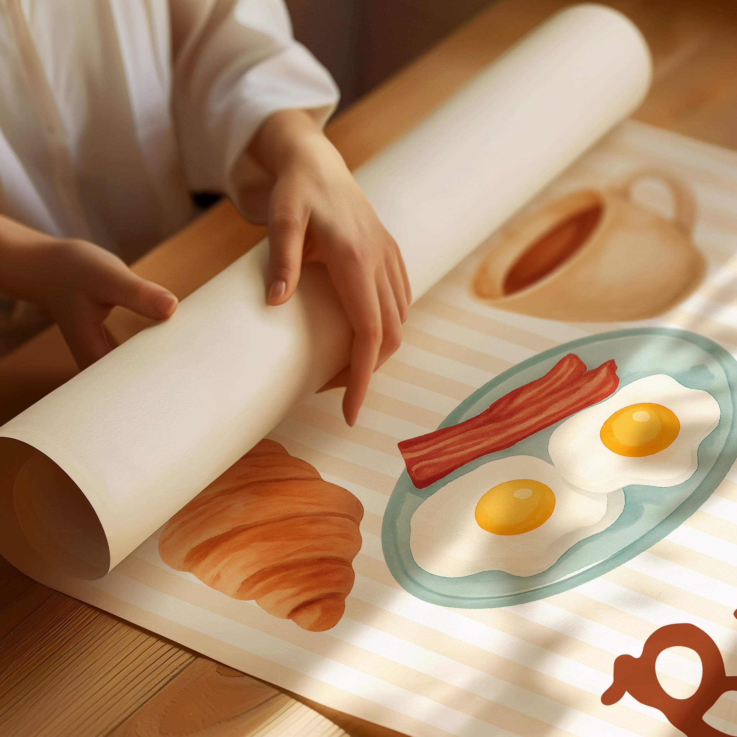 Morning Indulgence Awaits Pastel Patrons