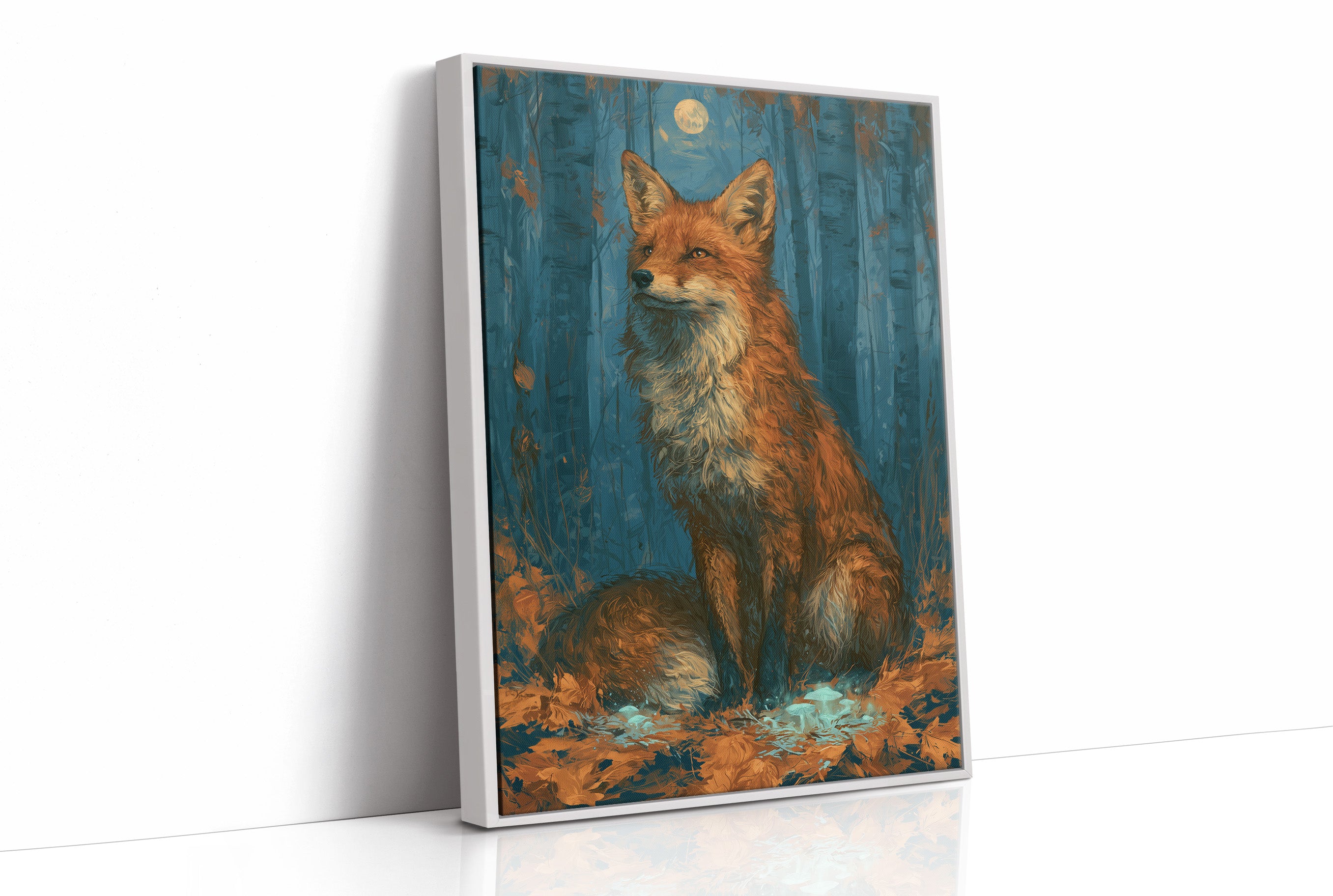 Moonrise Over the Fox's Den