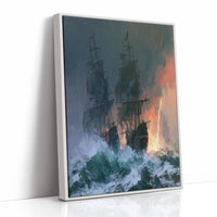 Ship Weathering the Storm