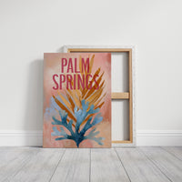 Desert Oasis Beckons In Coral Haze