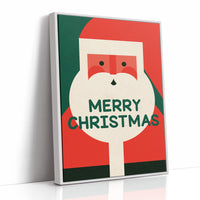 Merry Christmas Santa Face