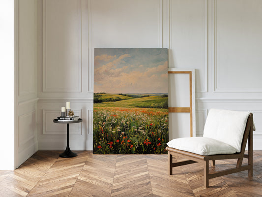 Fields Awash in Colorful Hues