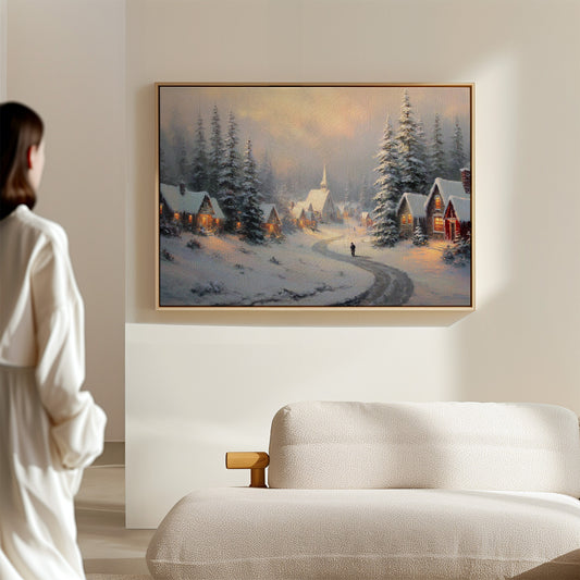 A Path Through Winter's Embrace