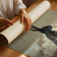 Hare Between Worlds Awaits Dawn