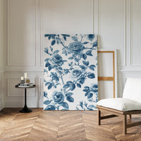 Cerulean Blooms in Quiet Spaces