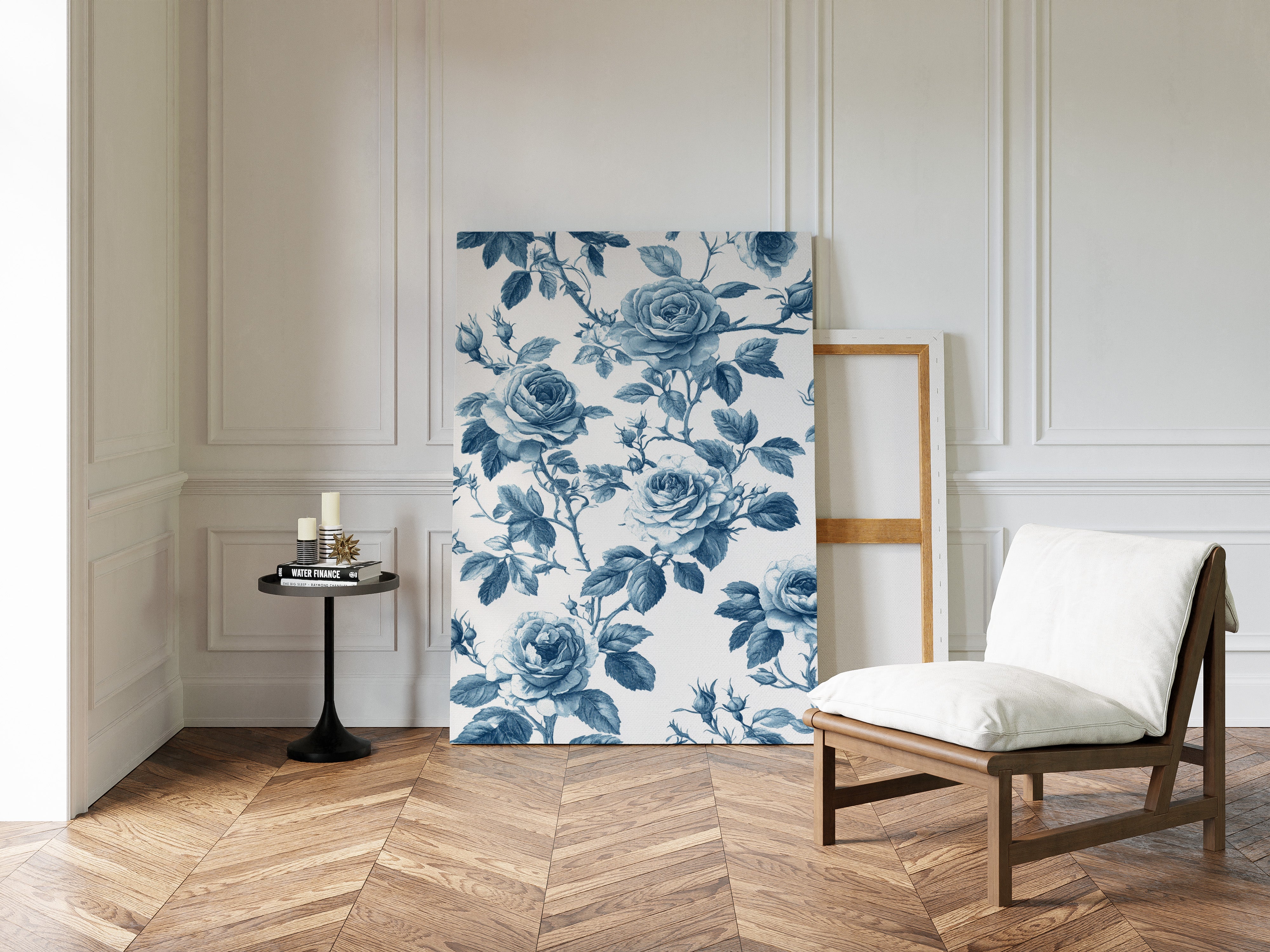 Cerulean Blooms in Quiet Spaces