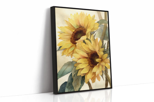 Sunlight Kisses the Golden Petals