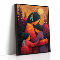 Embrace Beneath the Harvest Moon
