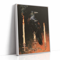 The Raven's Candlelit Perch