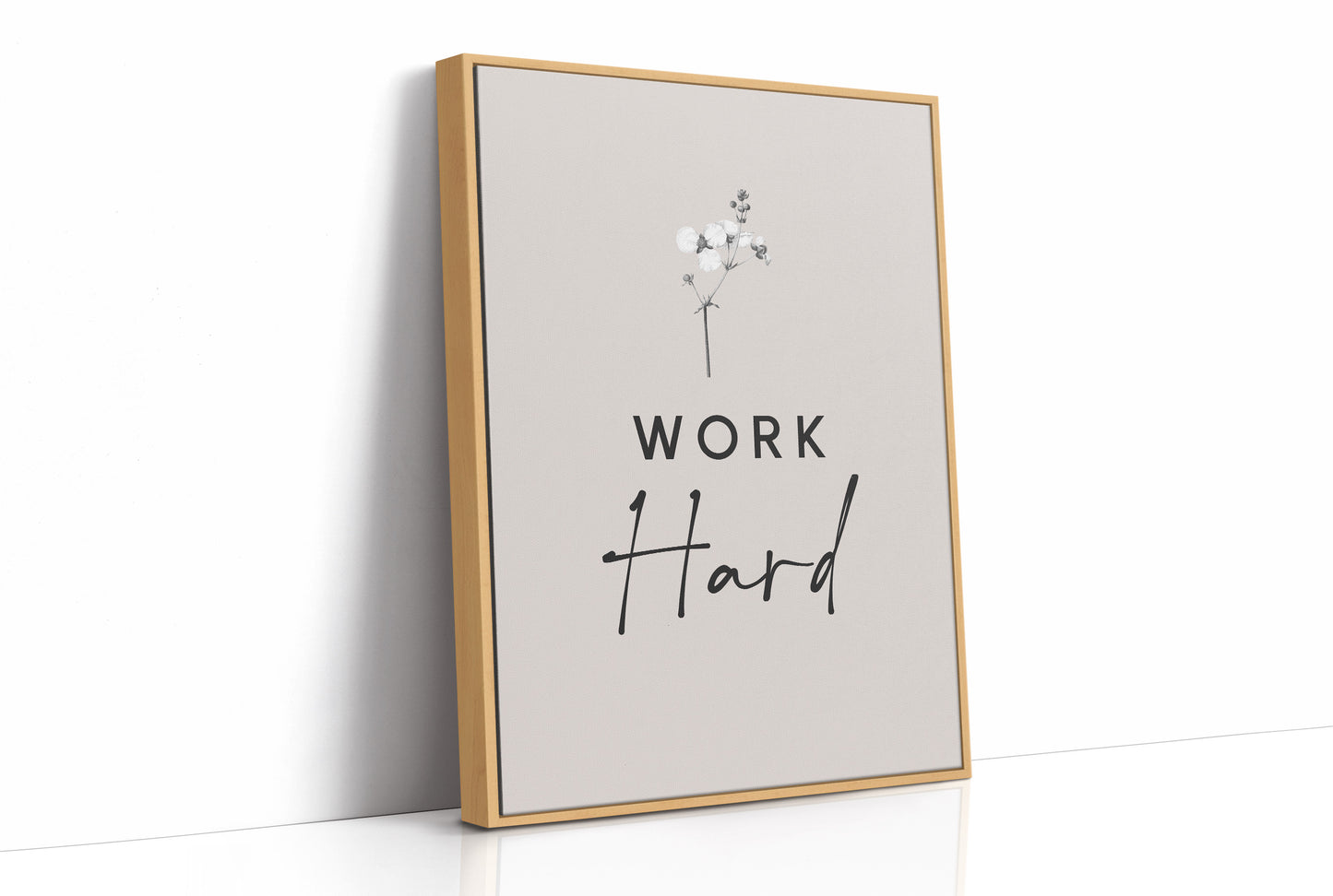 Work Hard Minimal Bloom