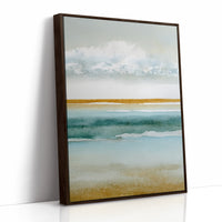 Where Waves Kiss Golden Sands
