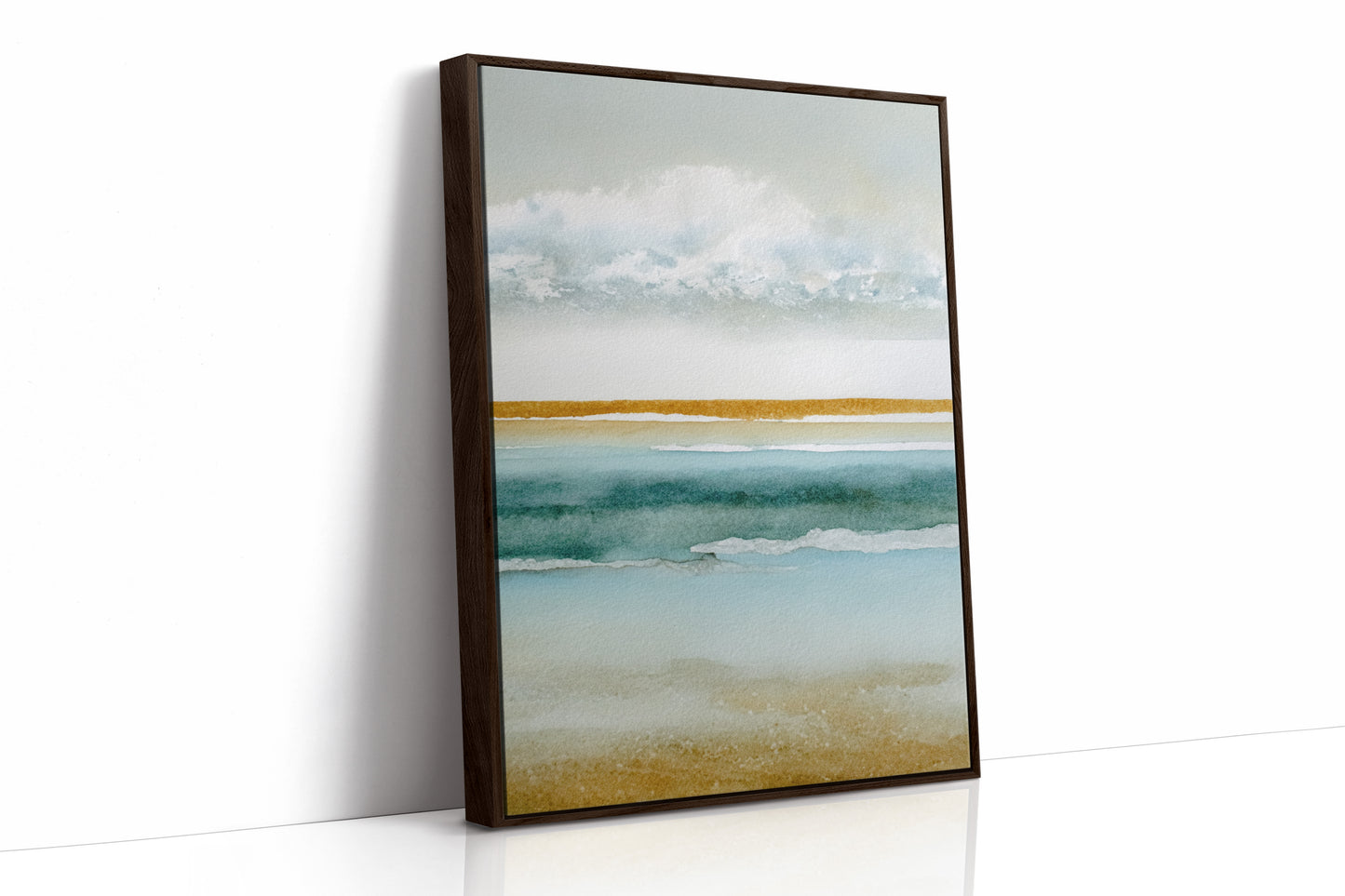 Where Waves Kiss Golden Sands