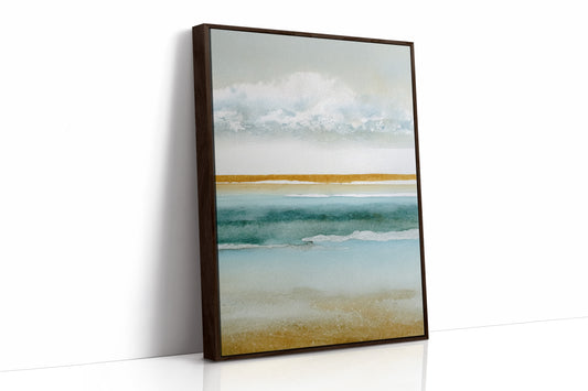 Where Waves Kiss Golden Sands