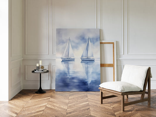 Two Vessels in Quiet Harmony