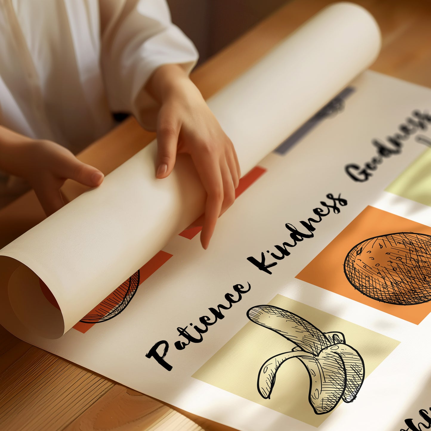 Sweet Fruits Teach Life's Gentle Ways